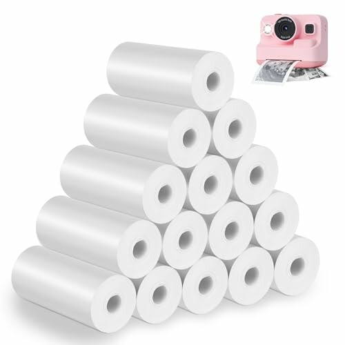 Papel T&eacute;rmico para C&acirc;maras Infantis 15 Rolos