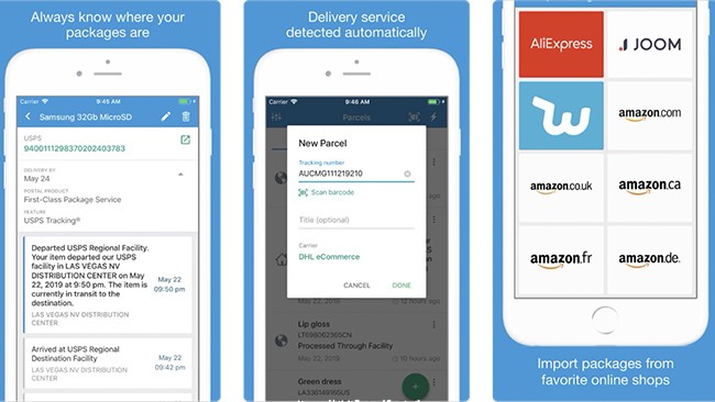 Parcels App