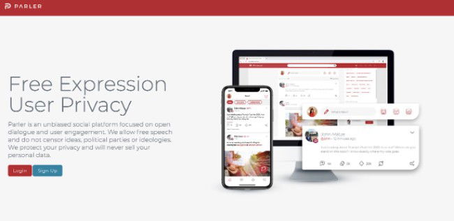 Parler rede social
