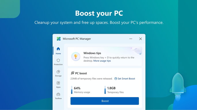PC Manager melhorar desempenho PC