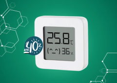 Pequeno mas útil: este gadget da Xiaomi custa 6 € e mede a temperatura e a humidade da tua casa!