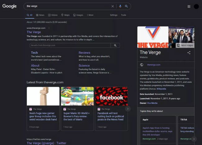 Dark Mode