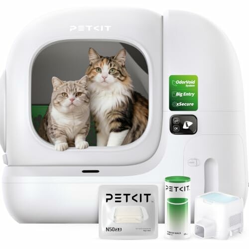 PETKIT PUROBOT MAX 3, caixa de areia autom&aacute;tica para gatos, 76 L