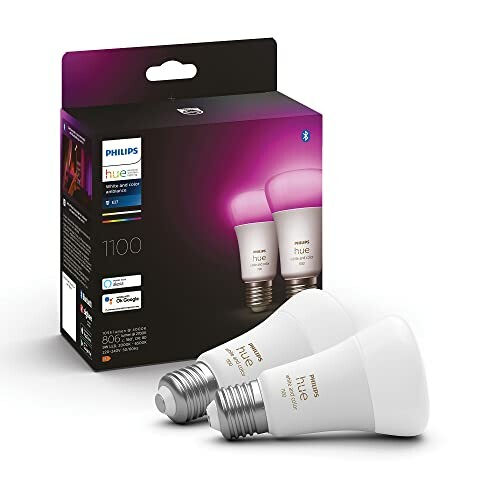 Philips Hue White & Colour Ambiance E27 Pack de 2