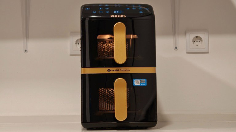 Testei a Philips Vertical Duo: airfryer ideal para grandes refeições