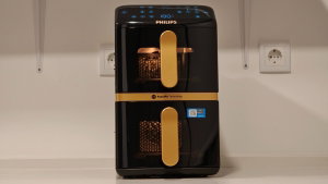 Testei a Philips Vertical Duo: airfryer ideal para grandes refeições