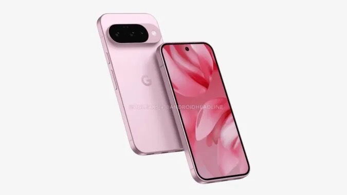 Alegado design do Pixel 10. Imagem: AndroidHeadlines