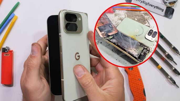Pixel 10 Pro Fold explode