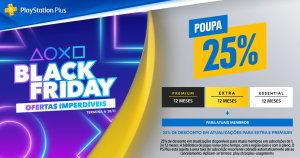 PlayStation Plus tem ótimos descontos na Black Friday 2022