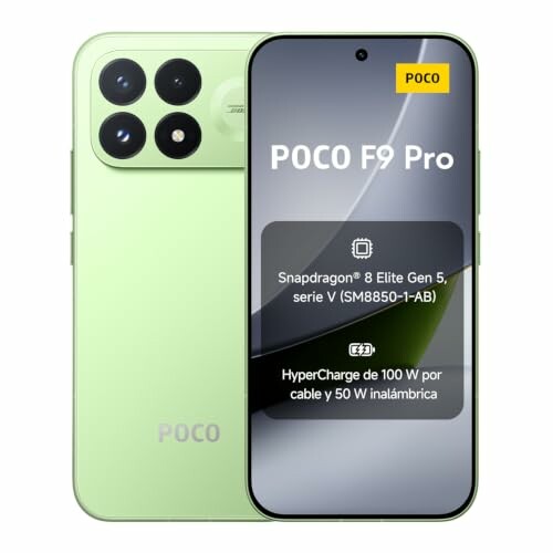 POCO F9 Pro 12 GB + 512 GB Verde