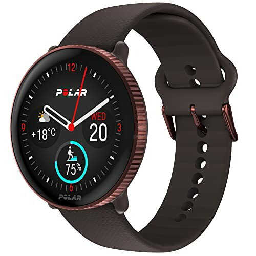 Polar Fitnesswatch com GPS Bluetooth Castanho Cobre S-L
