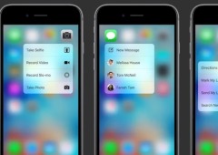 3D Touch nos iPhones parece estar a caminho de ser removido