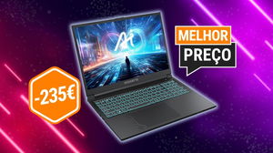 Portátil gaming com Core i7, RTX 4050 e 16 GB de RAM está 235 € mais barato na Amazon
