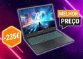Portátil gaming com Core i7, RTX 4050 e 16 GB de RAM está 235 € mais barato na Amazon