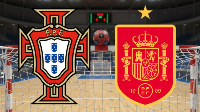 Portugal x Espanha: onde e a que horas ver a final do Euro de Futsal?