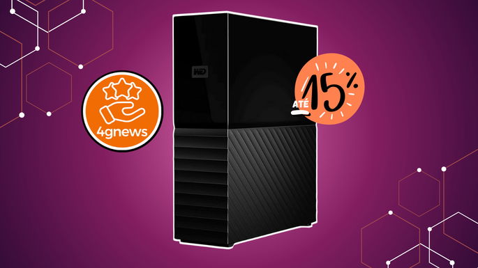 Western Digital My Book com desconto 15%