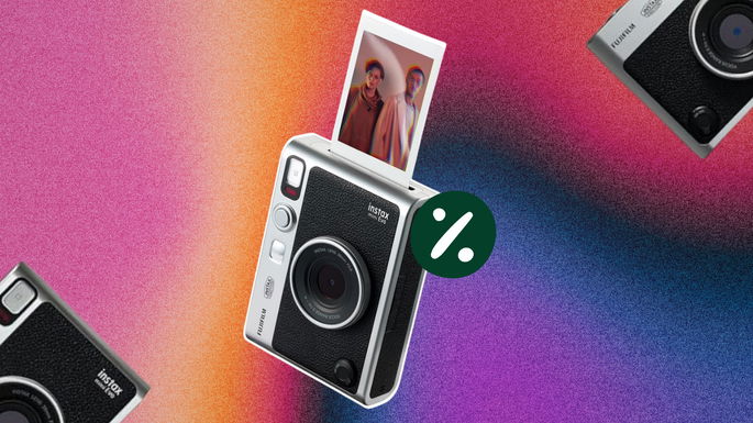 A Instax Mini EVO Black-C com desconto de 17%