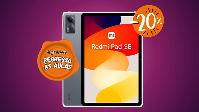 Xiaomi Redmi Pad SE 4GB/128GB Wi-Fi Cinzento Grafite