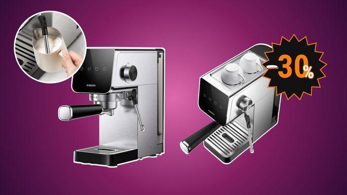 Xiaomi Semi-automatic Espresso Machine com desconto de 30%