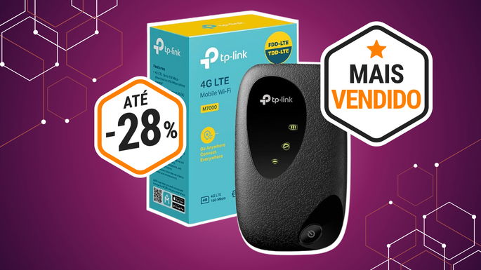 TP-Link M7000 é o dispositivo de banda larga móvel mais vendido na Amazon