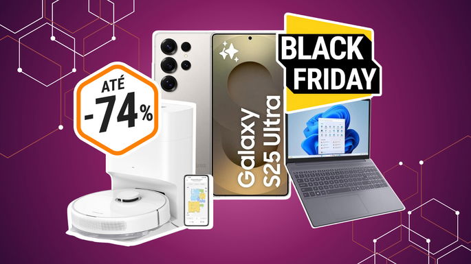 Chegou a Black Friday oficialmente com descontos até 74%