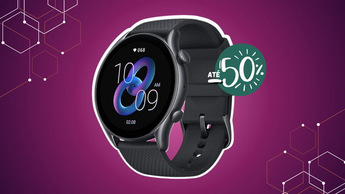 Amazfit GTR 3 Pro está com desconto de 50%
