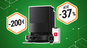 Poupa 200 € na Amazon com o aspirador robot que lava e aspira da Roborock