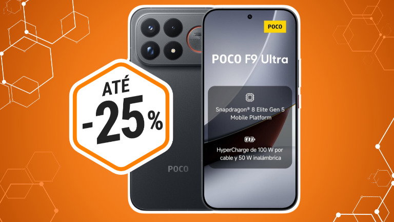 Poupa 304 € neste telemóvel Xiaomi com câmara de 200 MP na Amazon