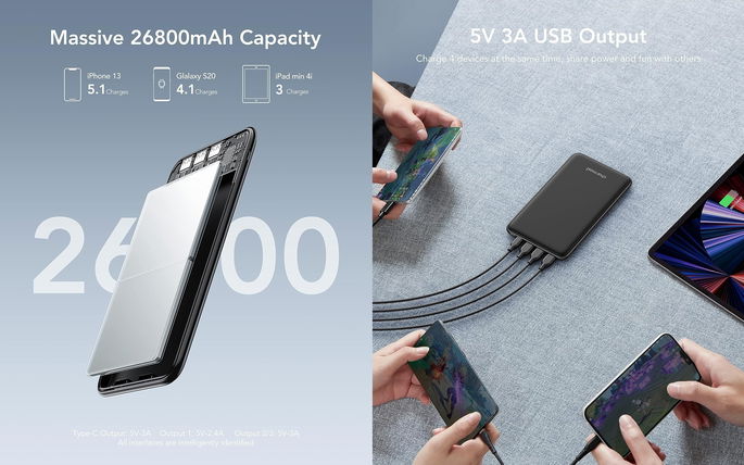 power bank promoção