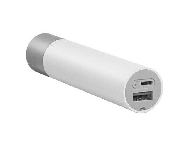 Power Bank Xiaomi com lanterna 3250mAh