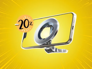 Precisas de um suporte para o carro? O Lisen magnético está a menos de 20€ na Amazon!