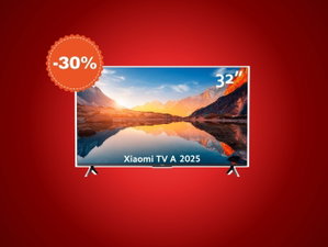 Preço baixou! Smart TV Xiaomi TV A 2025 de 32" por menos de 140€