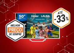 Esta Smart TV Haier QLED de 50" está ao preço histórico na Amazon!