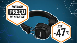 Preço desceu: Os auscultadores Marshall Major V estão com desconto 47% na Amazon!