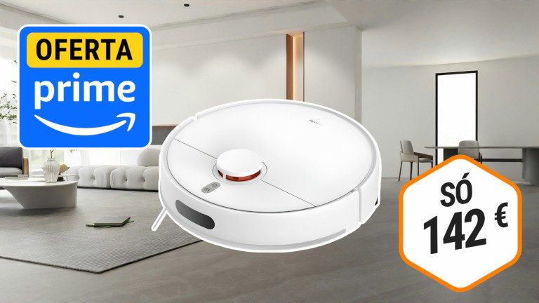 Prime Day: este aspirador robô da Xiaomi está a preço histórico na Amazon