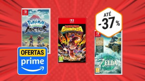 Prime Day tem descontos até 37% em ótimos jogos da Nintendo Switch e Switch 2