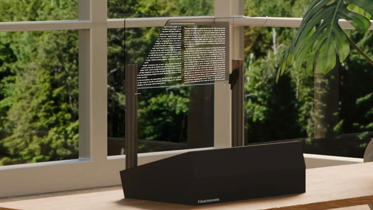 Primeiro monitor transparente do mundo já é uma realidade e vendas começam em breve