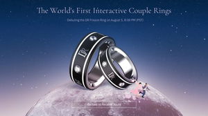 Primeiros do mundo! Smart Rings Frisson levam o amor e a interação entre casais a um novo nível