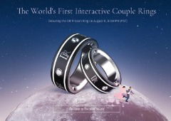 Primeiros do mundo! Smart Rings Frisson levam o amor e a interação entre casais a um novo nível
