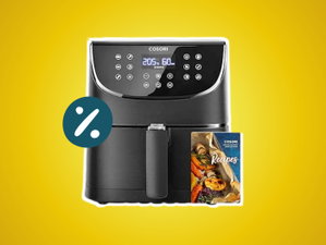 A fritadeira COSORI de 5,5 L é das mais vendidas e está por cerca de 90 € na Amazon!