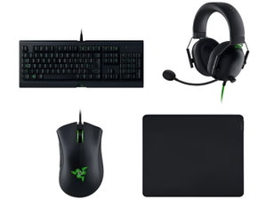 Promoção Razer Bundle: teclado, rato, tapete e headphones com desconto irresistível