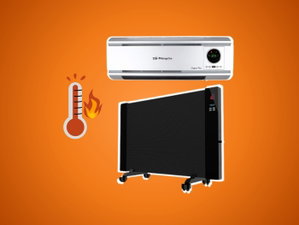 Promoções de inverno: Os aquecedores mais procurados estão com desconto!