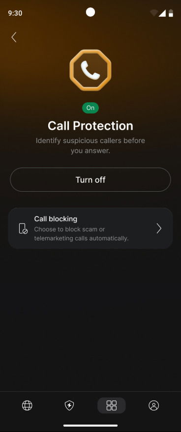 Prote&ccedil;&atilde;o de chamadas NordVPN