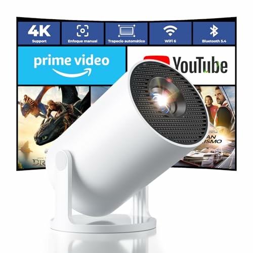 Proyector Portátil 4K 20000 Lúmenes