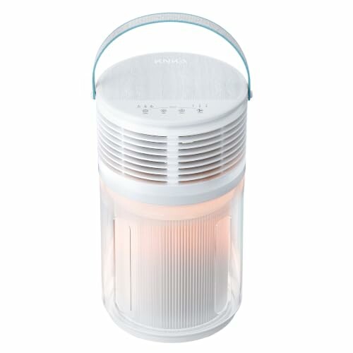 Purificador de ar HEPA KNKA APH1000, compacto, branco