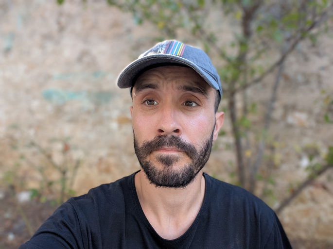Selfies com a câmara frontal