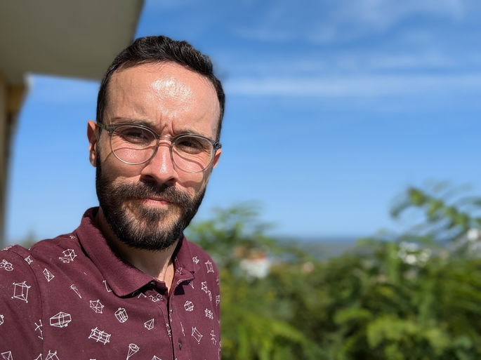 Selfie com a câmara frontal