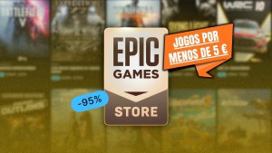 Quase de graça! Epic Games Store coloca estes 10 jogos por menos de 5 €