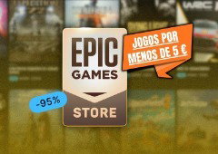 Quase de graça! Epic Games Store coloca estes 10 jogos por menos de 5 €