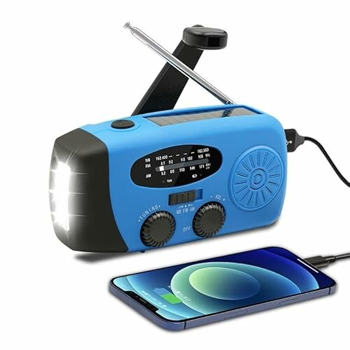 Radio Solar de Emergência Portátil